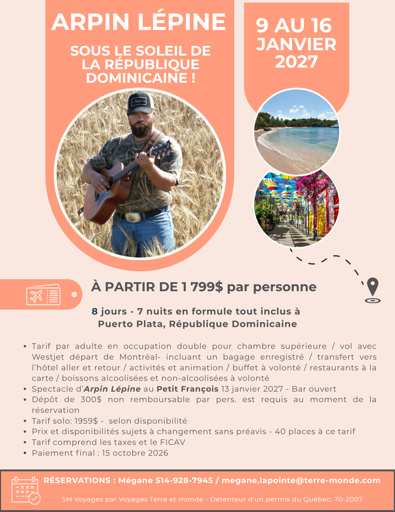 Forfait Arpin Lépine — République Dominicaine